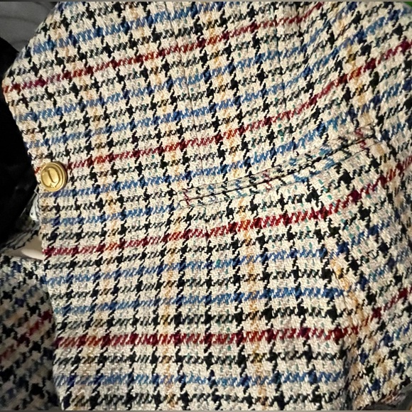 Vintage Dior Women's plaid tweed Blazer - Picture 12 of 15
